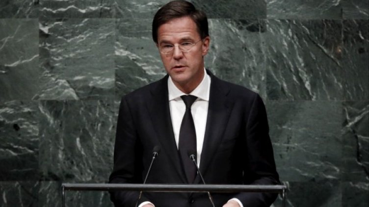 Холандският министър-председател Марк Рюте. Снимка: Reuters