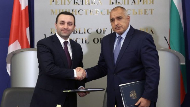 Бойко Борисов и Иракли Гарибашвили. Снимка: БТА