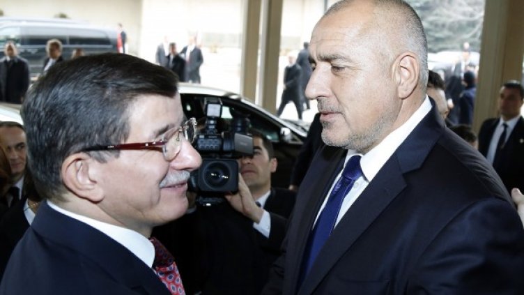 Борисов и Давутоглу. Снимка: БТА, архив