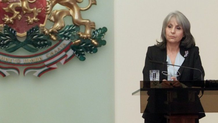 Маргарита Попова засега няма намерение да се кандидатира за президент. Снимка: БТА