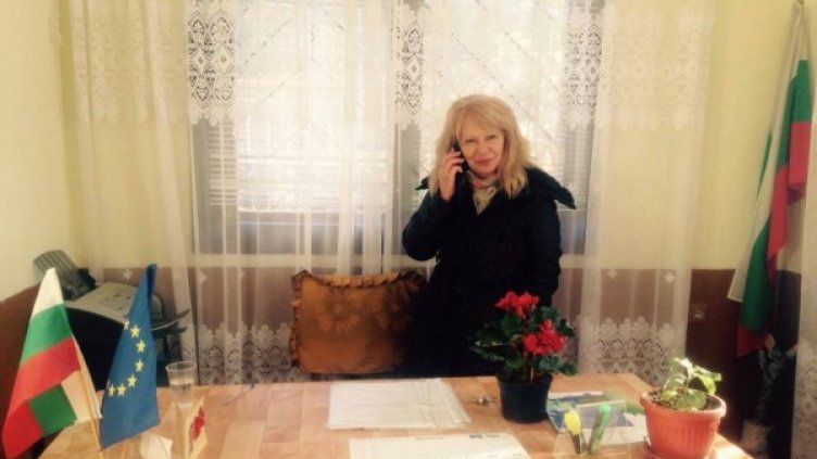 Кметицата на селото - Фани Василева; Снимка: Facebook