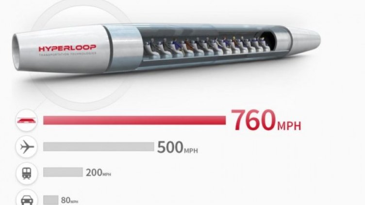 Илюстрация: Hyperloop Transportation Technologies