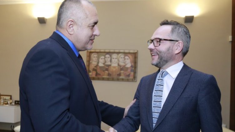 Борисов и Михаел Рот. Снимка: МС