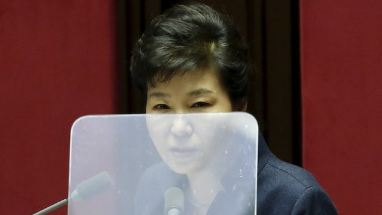 Президентката на Южна Корея. Снимка: Reuters