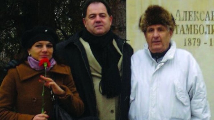 Росица Русева с министър Ненчев. Снимка: Facebook