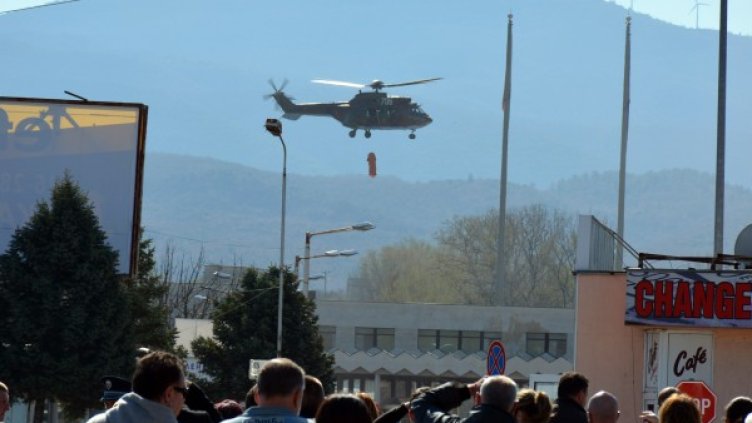 В почивните дни се проведе учение "Граница 2016" Снимка: БТА