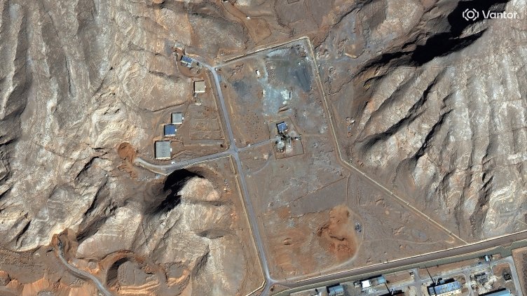 Снимка: Vantor/Reuters