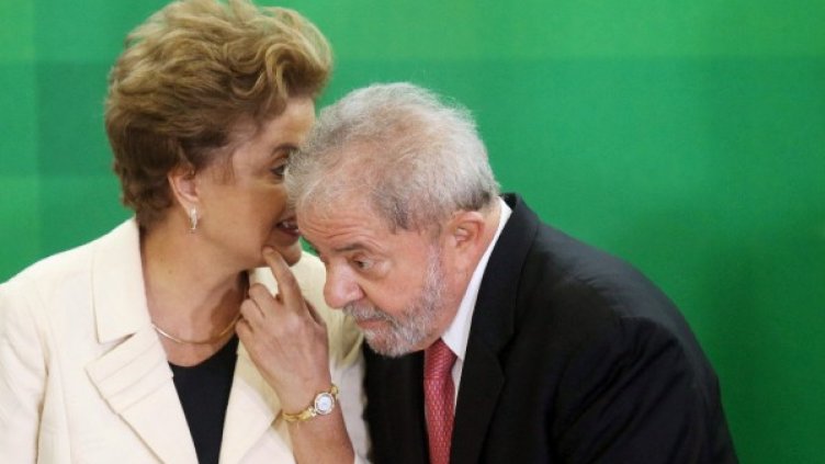 Дилма Русеф и Луис Инасио Лула да Силва. Снимка: архив, Reuters