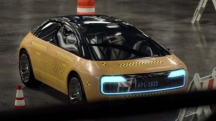 iCar по време на първите си изпитания. Снимка: Аutohome