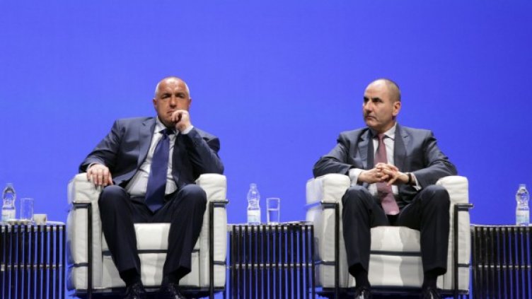 Бойко Борисов и Цветан Цветанов. Снимка: архив, БТА