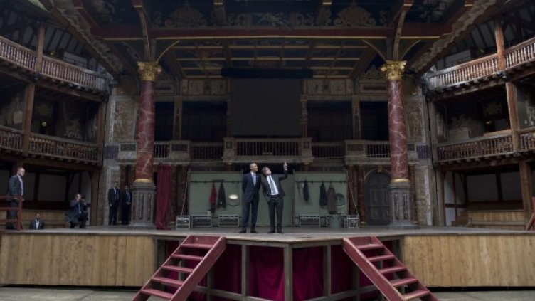 Обама почете Шекспир при посещението си в Лондон 