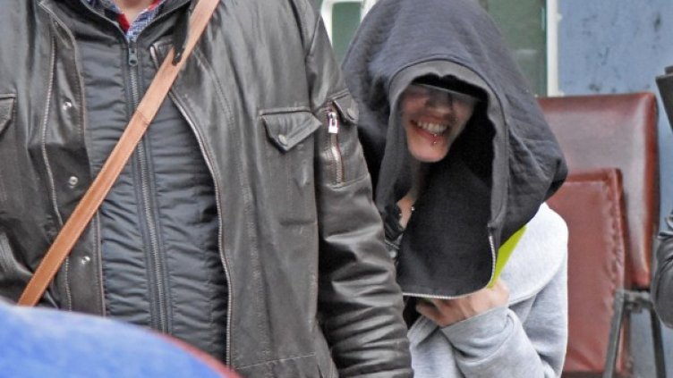 Жана напусна ареста с усмивка миналата седмица. Снимка: Булфото