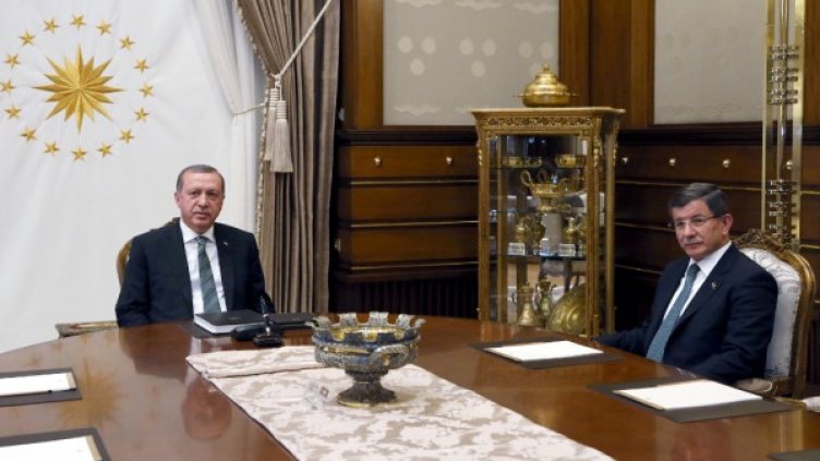 Реджеп Ердоган и Ахмет Давутоглу. Снимка: Reuters