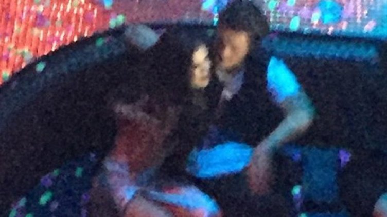 Папарашка снимка на двете звезди. Снимка: TMZ