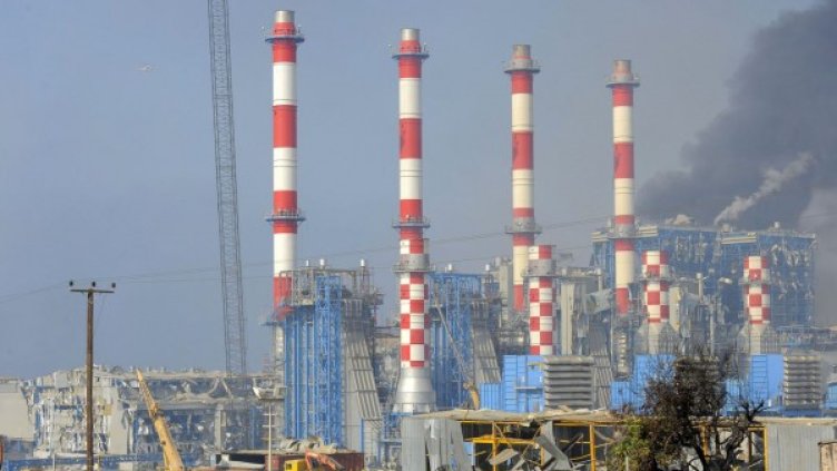 Най-голямата електроцентрала на страната “Василикос”. Снимка: Ройтерс