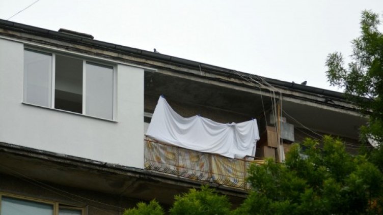 Апартаментът, където се разигра трагедията. Снимка: Булфото