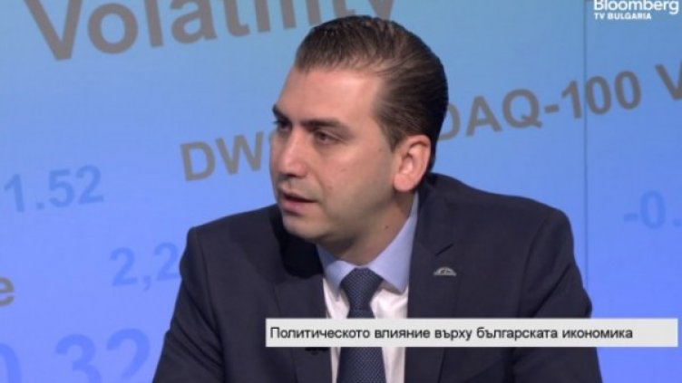Драгомир Стефанов. Снимка: Bloomberg TV Bulgaria