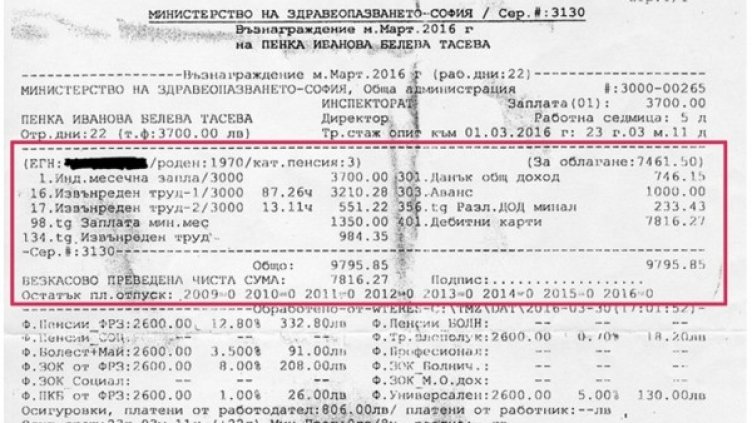 Факсимиле: "Труд"