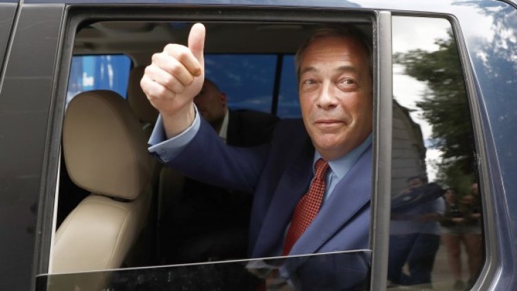 Найджъл Фараж. Снимка: Reuters