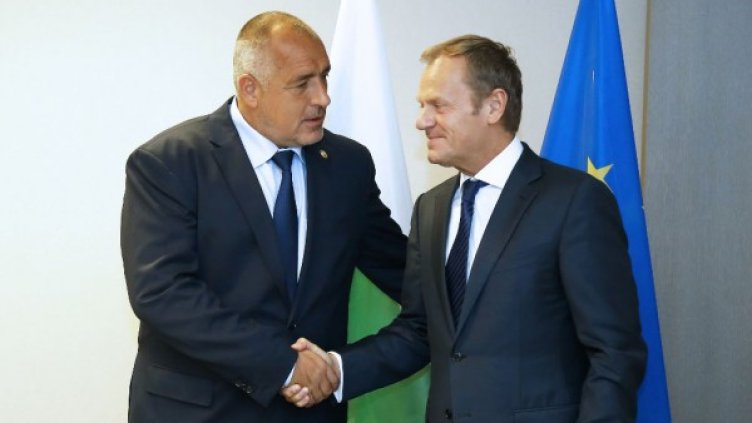 Бойко Борисов и Доналд Туск. Снимка: БТА