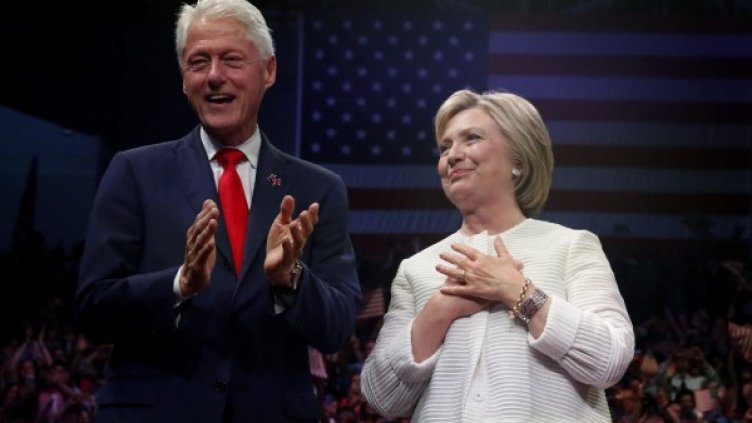 Бил и Хилари Клинтън. Снимка: Reuters