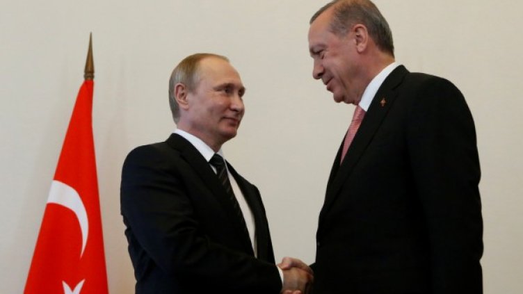 Владимир Путин и Реджеп Ердоган. Снимка: Reuters