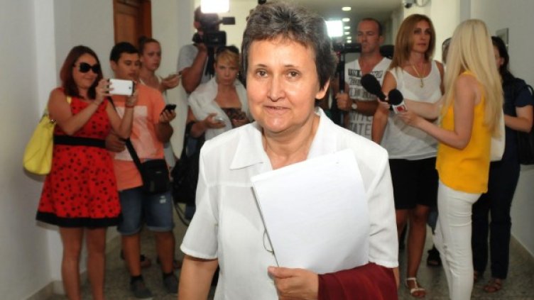 Прокурорката по делото Величка Костова. Снимка: Булфото