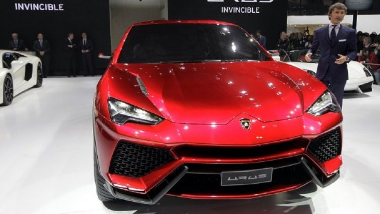 Концепцията Urus, с която Lamborghini анонсира своя всъдеход. Снимка: Ройтерс