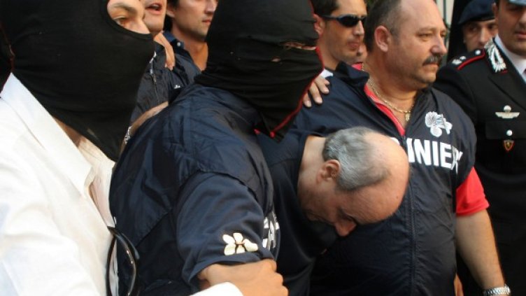 Задържането на Паоло Ди Лауро. Снимка Reuters