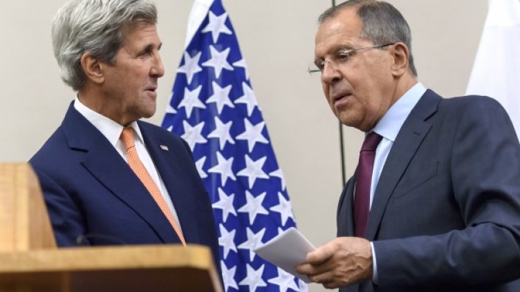 Джон Кери и Сергей Лавров. Снимка: архив, БТА