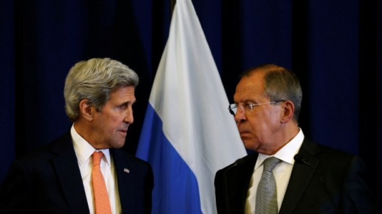 Джон Кери и Сергей Лавров. Снимка: Reuters