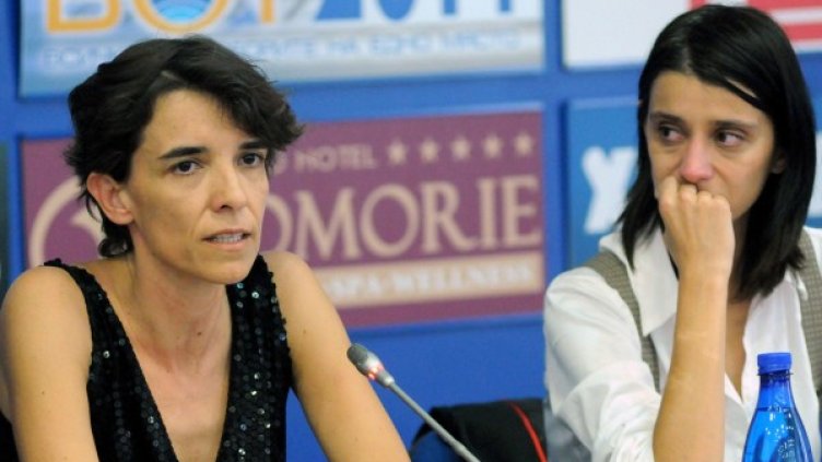 Режисьорките на "Звярът е още жив" Мина Милева и Весела Казакова. Снимка: Булфото