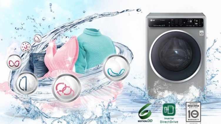 Светкавично бързи еко-хибридни перални от LG