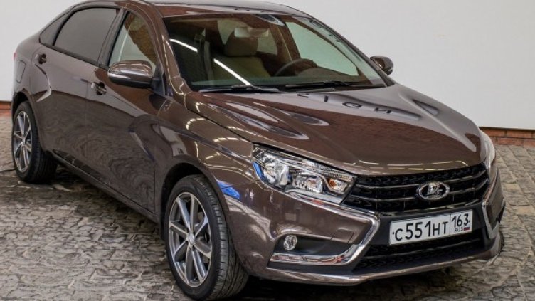 Върховият модел на Lada - Vesta Signature. Снимка: Ladavesta.net