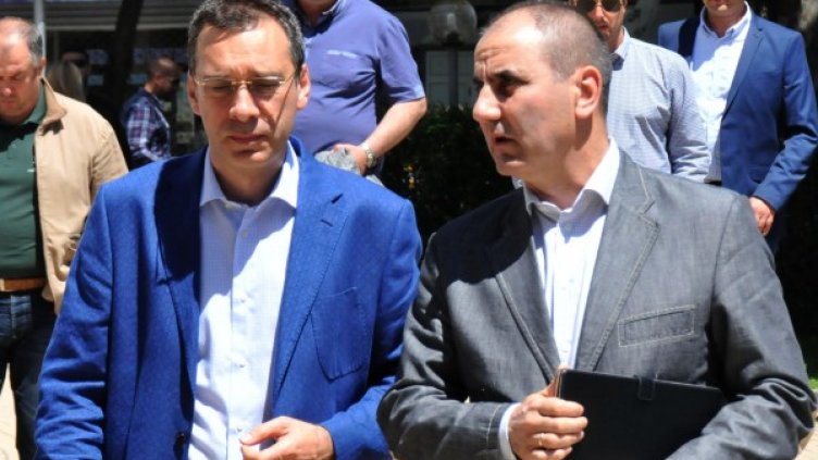 Димитър Николов и Цветан Цветанов. Снимка: архив, Булфото