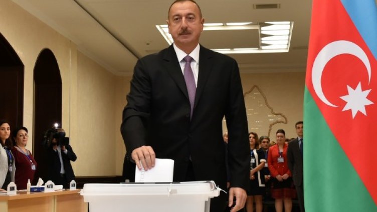 Илхам Алиев. Снимка: Reuters