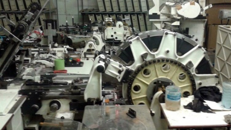 Незаконната фабрика за цигари. Снимка: МВР