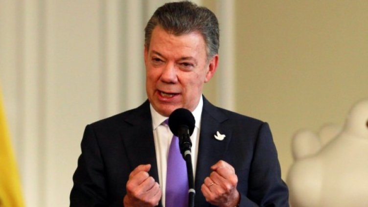 Хуан Мануел Сантос. Снимка: Reuters