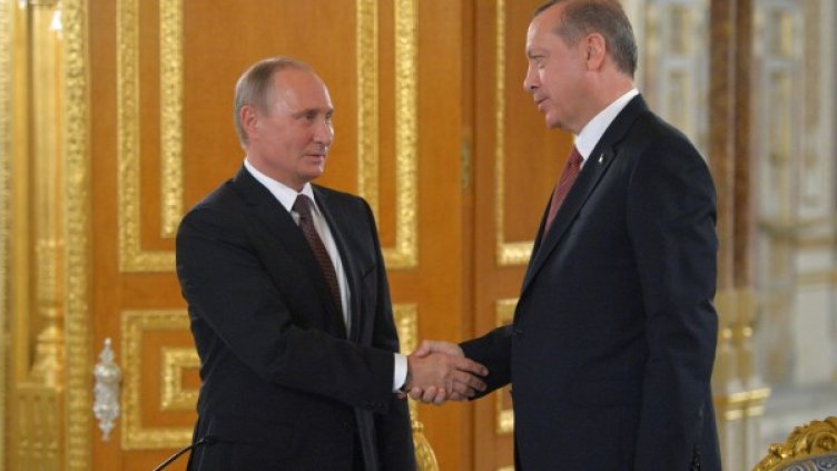 Владимир Путин и Реджеп Ердоган. Снимка: Reuters