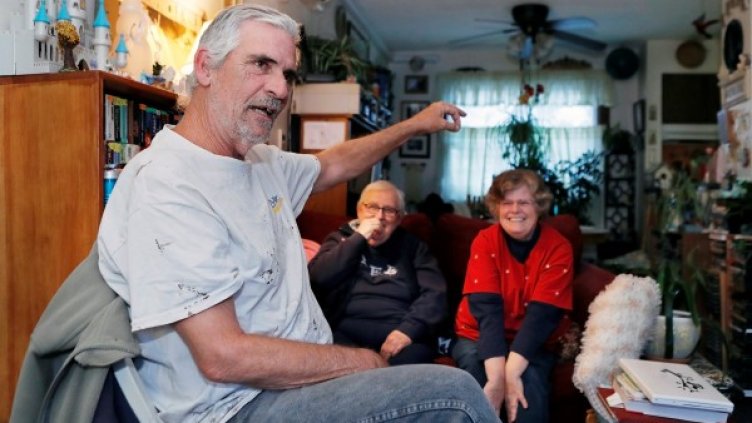 Братът и сестрите Фостър. Снимка: Reuters