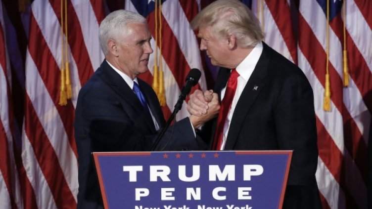 Майк Пенс и Доналд Тръмп. Снимка: Reuters