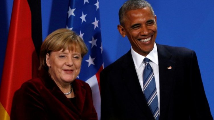 Ангела Меркел и Барак Обама. Снимка: Reuters