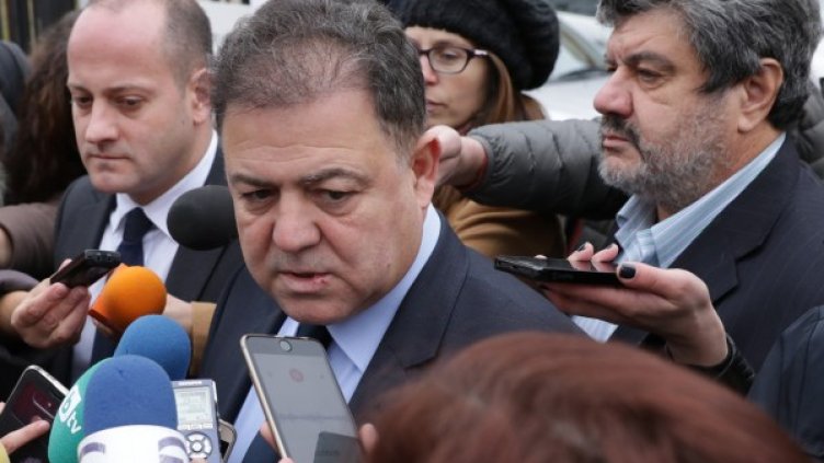 Ненчев с адвоката си Радан Кънев. Снимка: БТА