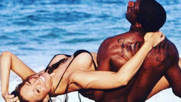 Същият кадър Марая Кери пусна и с новото си гадже. Снимка: Instagram