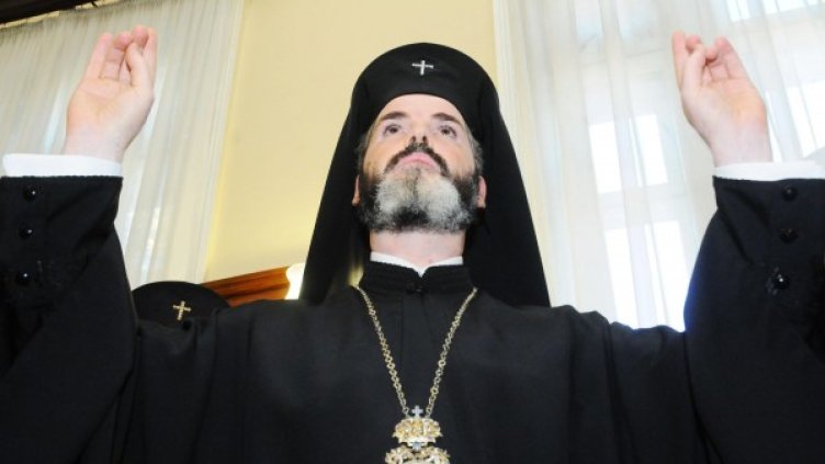 Временният старозагорски митрополит Антоний. Снимка: Булфото