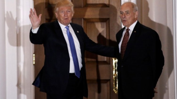 Доналд Тръмп и Джон Кели. Снимка: архив, Reuters