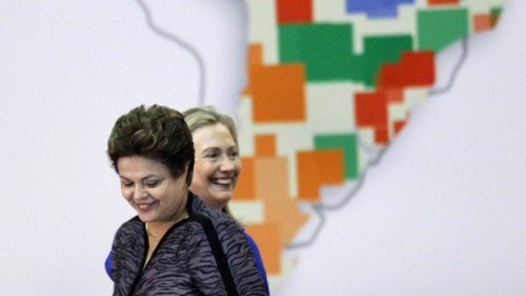 Дилма Русеф и Хилари Клинтън. Снимка: архив, Reuters