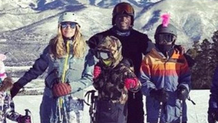 Хайди Клум и Сийл заведоха децата си на ски в Колорадо; Снимка: Instagram