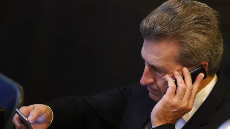 Гюнтер Йотингер. Снимка: архив, Reuters