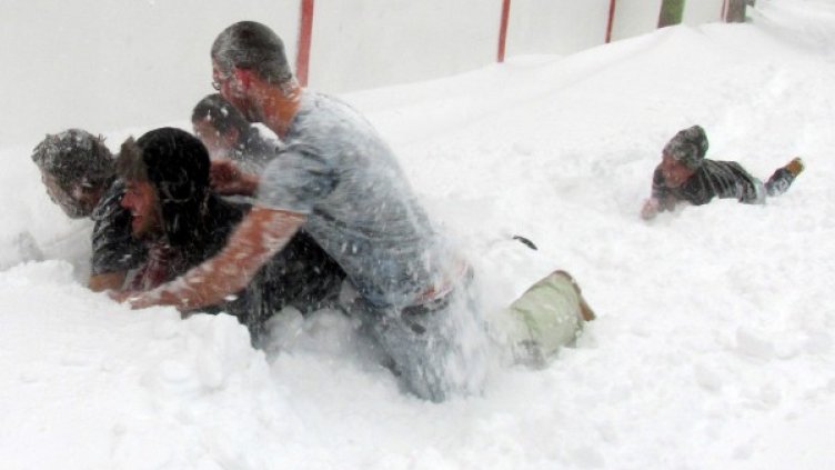 В Силистра се хвърлиха в... пряспа, а не в Дунав